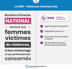 3919 numéro d'aide aux femmes victimes de violence