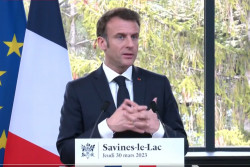 Plan eau : les mesures annoncées par Emmanuel Macron