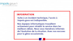 Bug sur impots.gouv.fr : une version de secours du site est actuellement proposée pour effectuer ses démarches